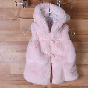 Pink girls 24 month animal vest